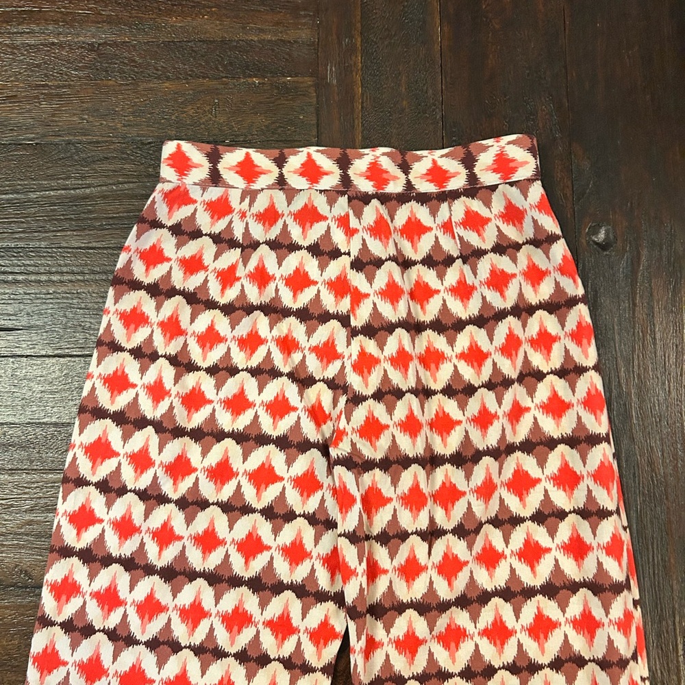 Pull&Bear Wide Leg in Pink Geometric Pants - Picture 12 of 12